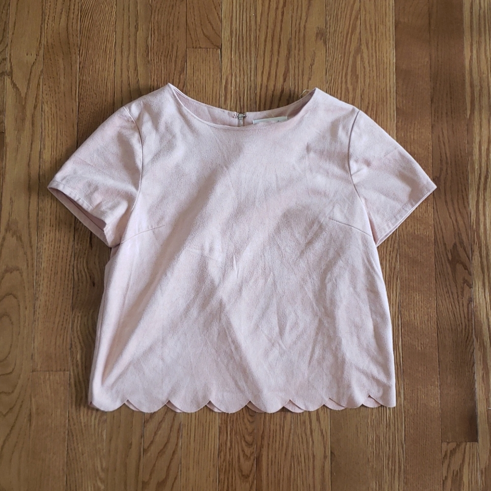 Pink blouse Sz M
